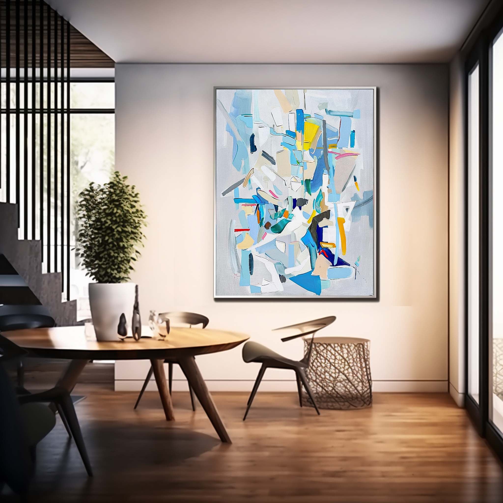 Amazing Abstract Art Thick Texture Large Art Modern Abstract Artwork Original Oil Painting On Canvas For Living Room