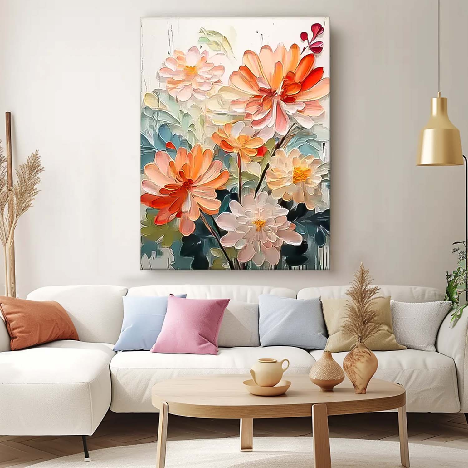 Flower Canvas Art #FL150