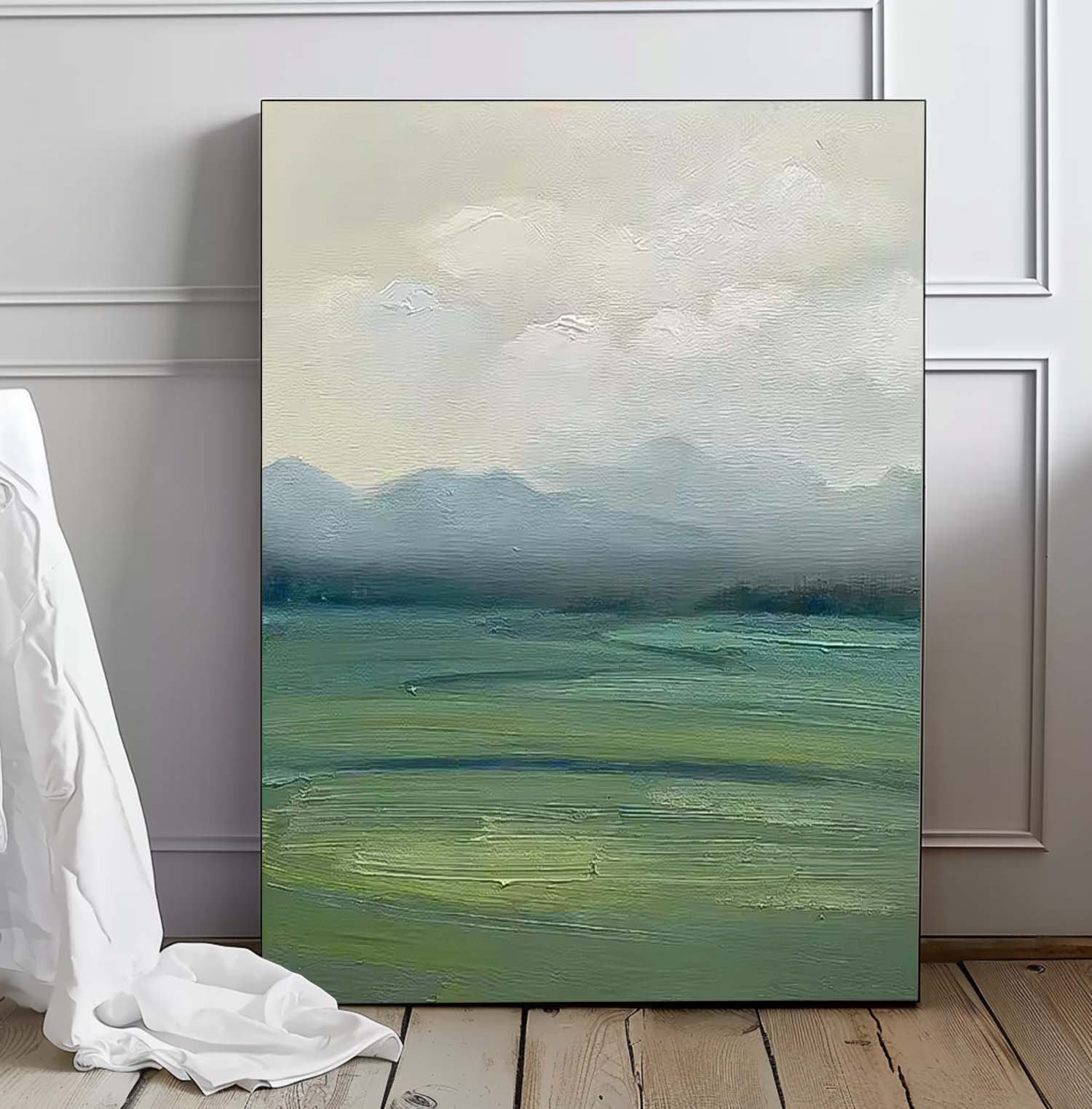Large  Landscape Oil Painting On Canvas Abstract Scenery Wall Art Acrylic Painting Home Decor