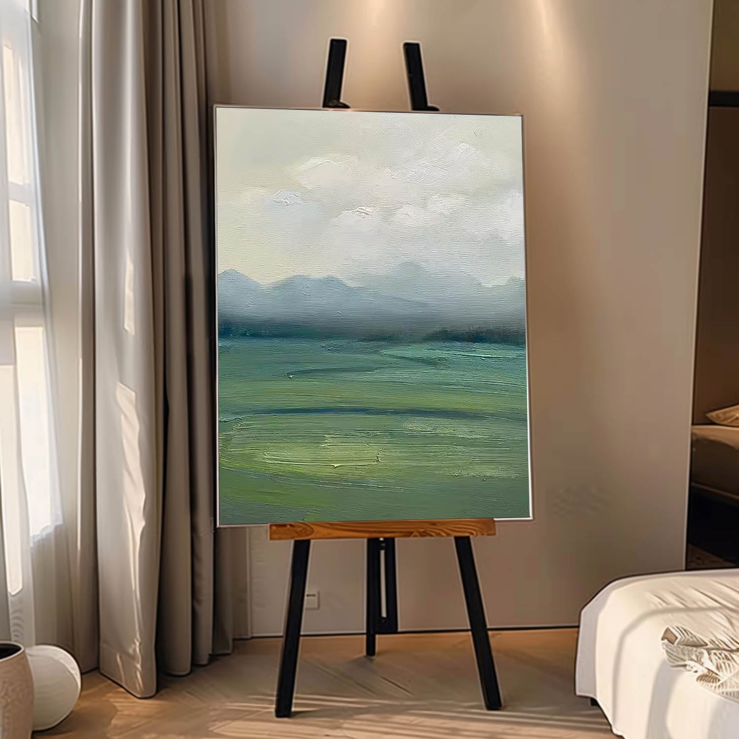 Large  Landscape Oil Painting On Canvas Abstract Scenery Wall Art Acrylic Painting Home Decor