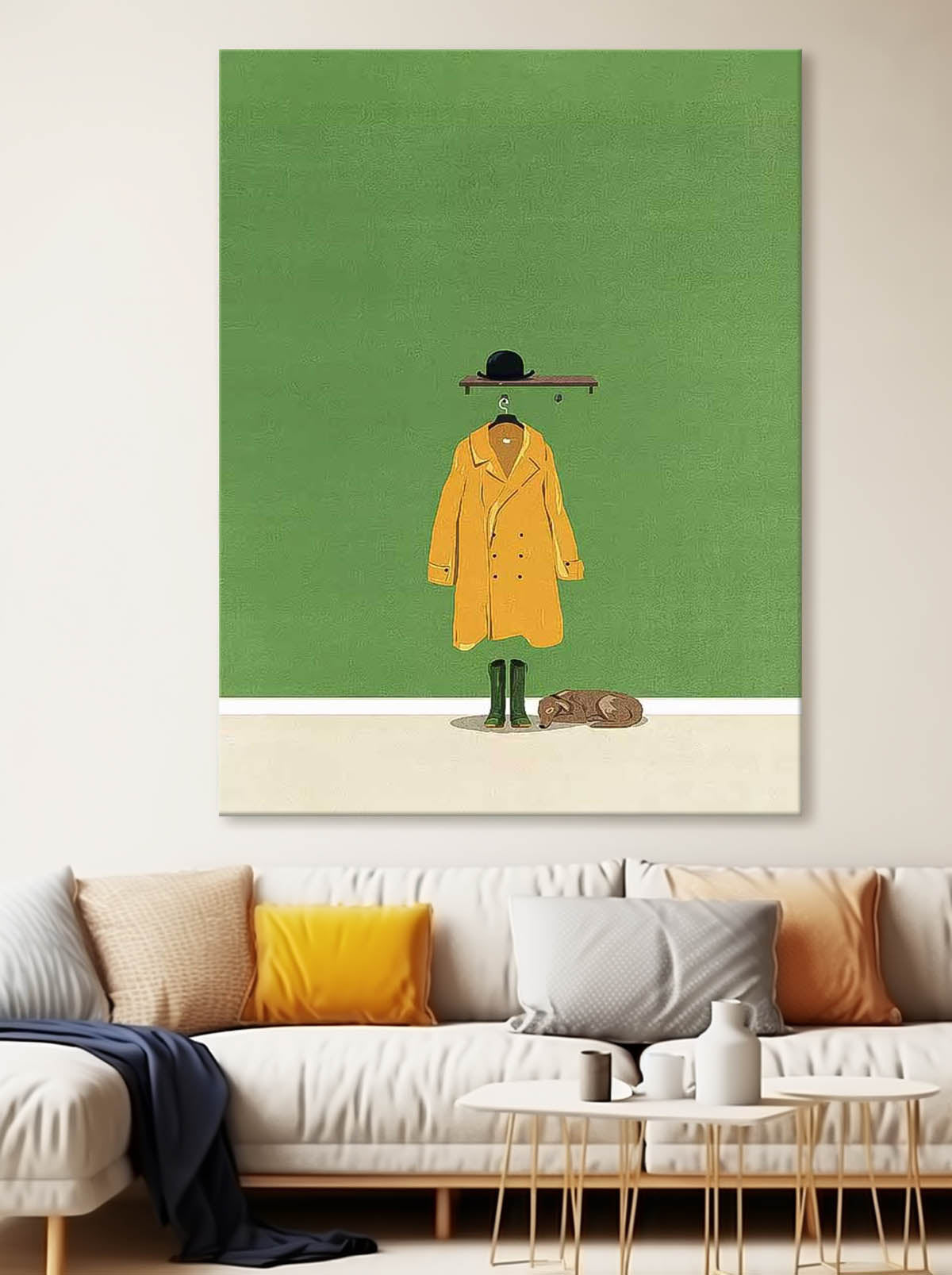 Green Minimalist Canvas Oil Painting Large Abstract Acrylic Painting Original Impressionist Realism Home Decor