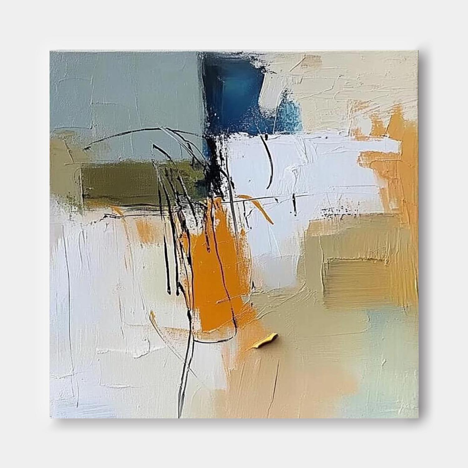 Original Canvas Wall Art Large Abstract Oil Painting Modern Textured Painting for Living Room Office Bedroom