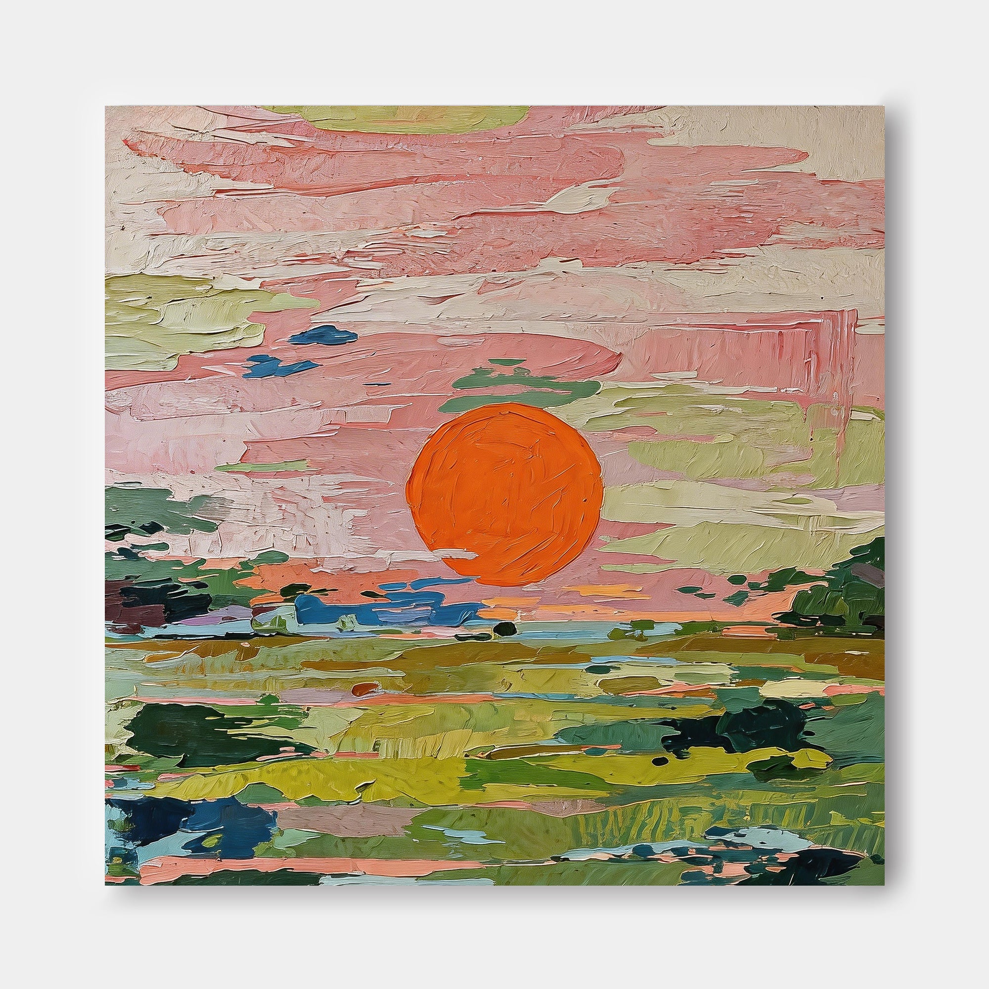 Abstract Canvas Art #AB814