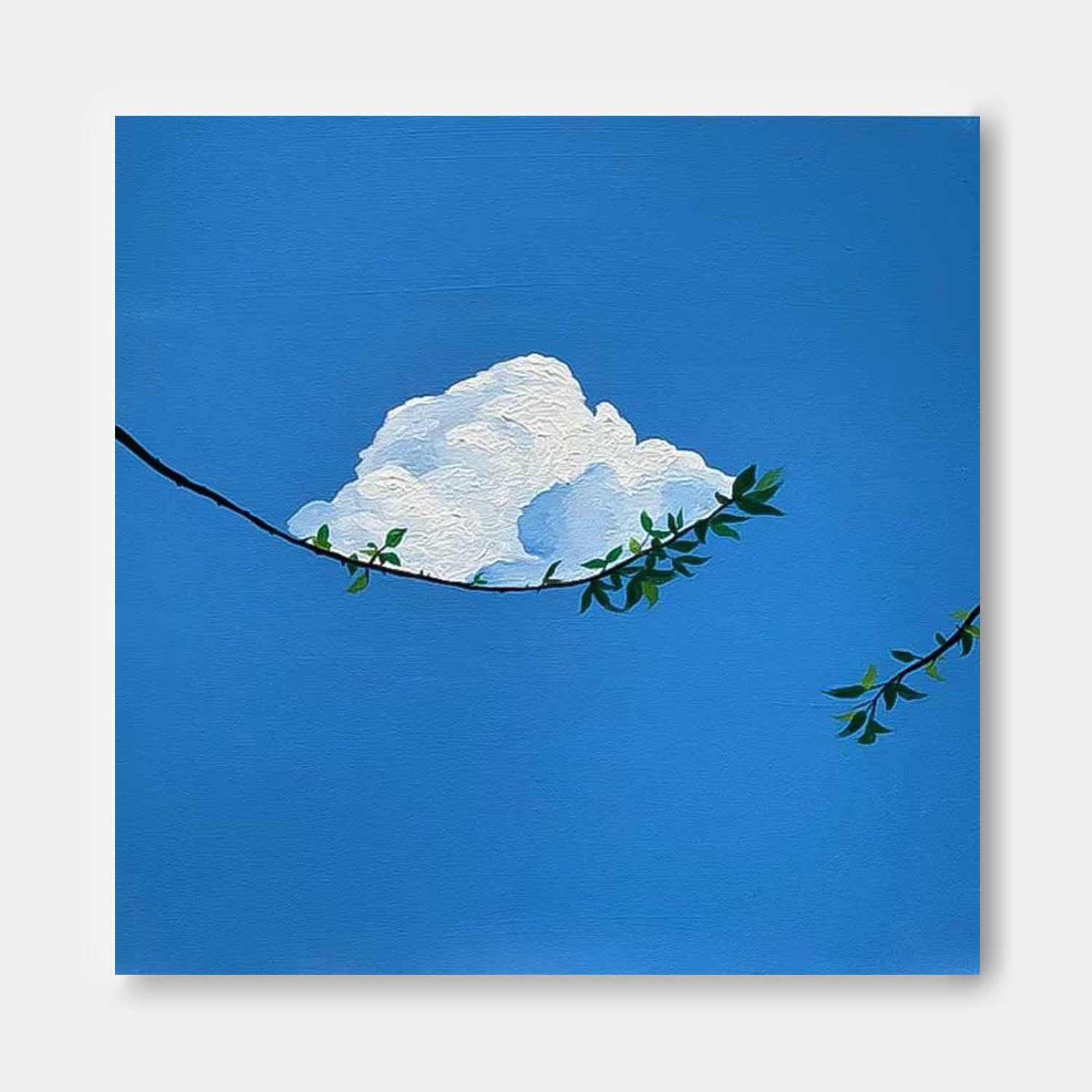 Large Clouds Wall Art Modern Highest Quality Oil Painting Abstract Texture Acrylic Painting For Living room