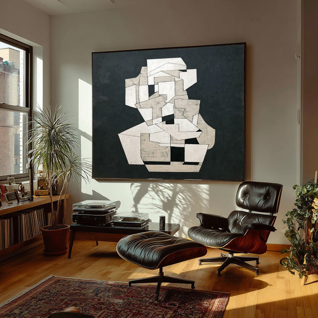 Geometric Canvas Art #GE023