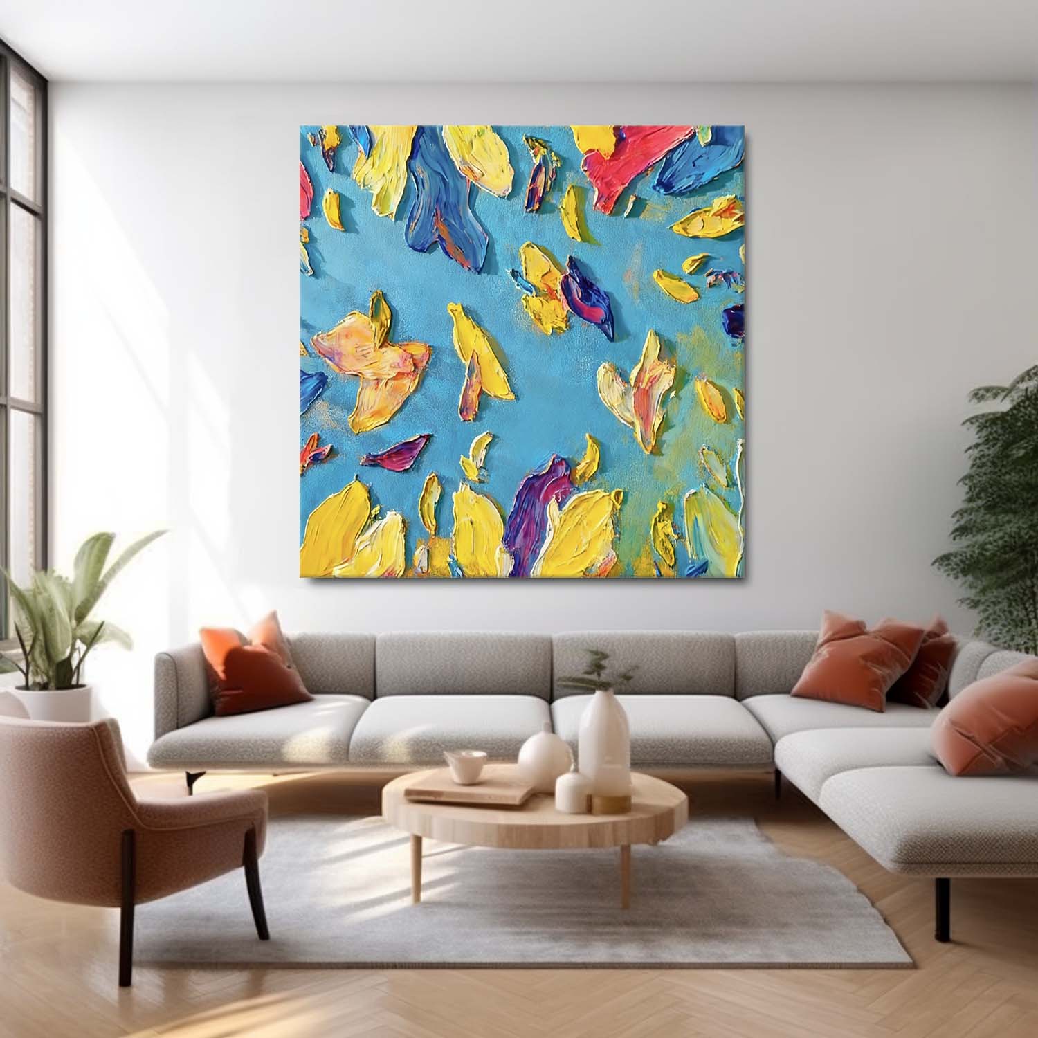 Abstract Canvas Art #AB773