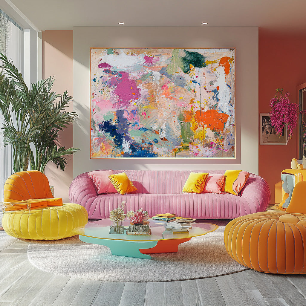 Abstract Canvas Art #AB811
