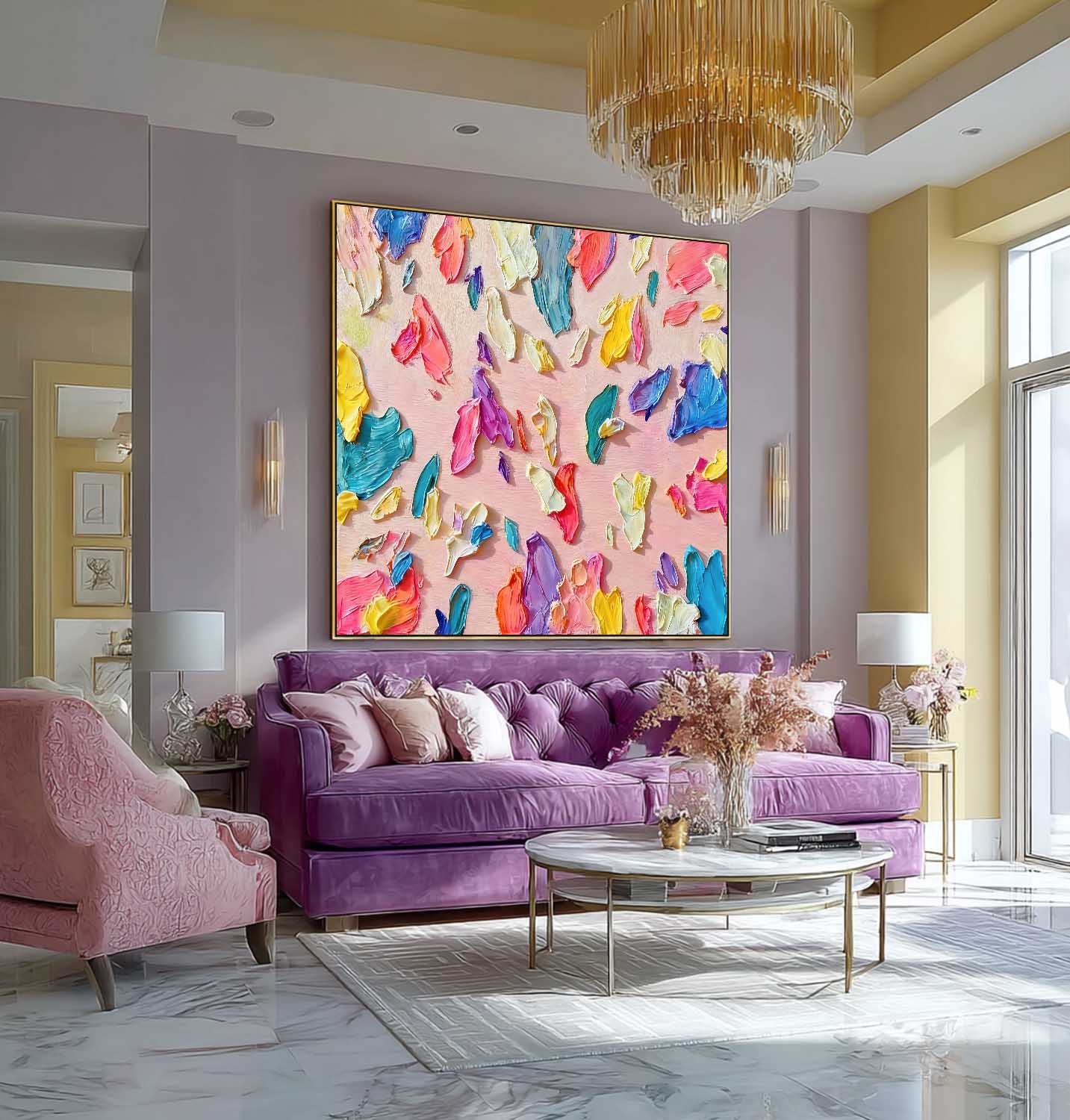 Abstract Canvas Art #AB774