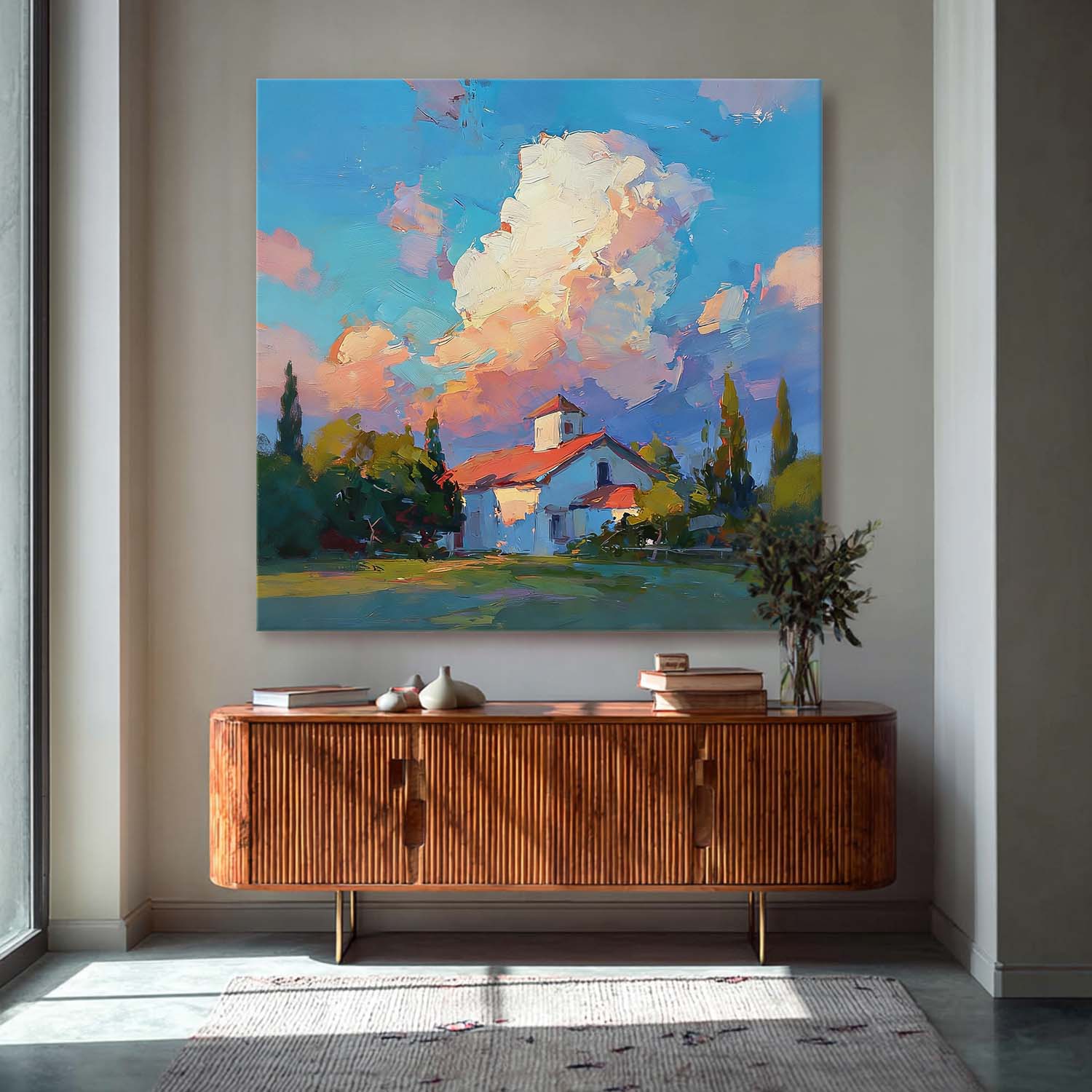 Landscape Canvas Art #LA095