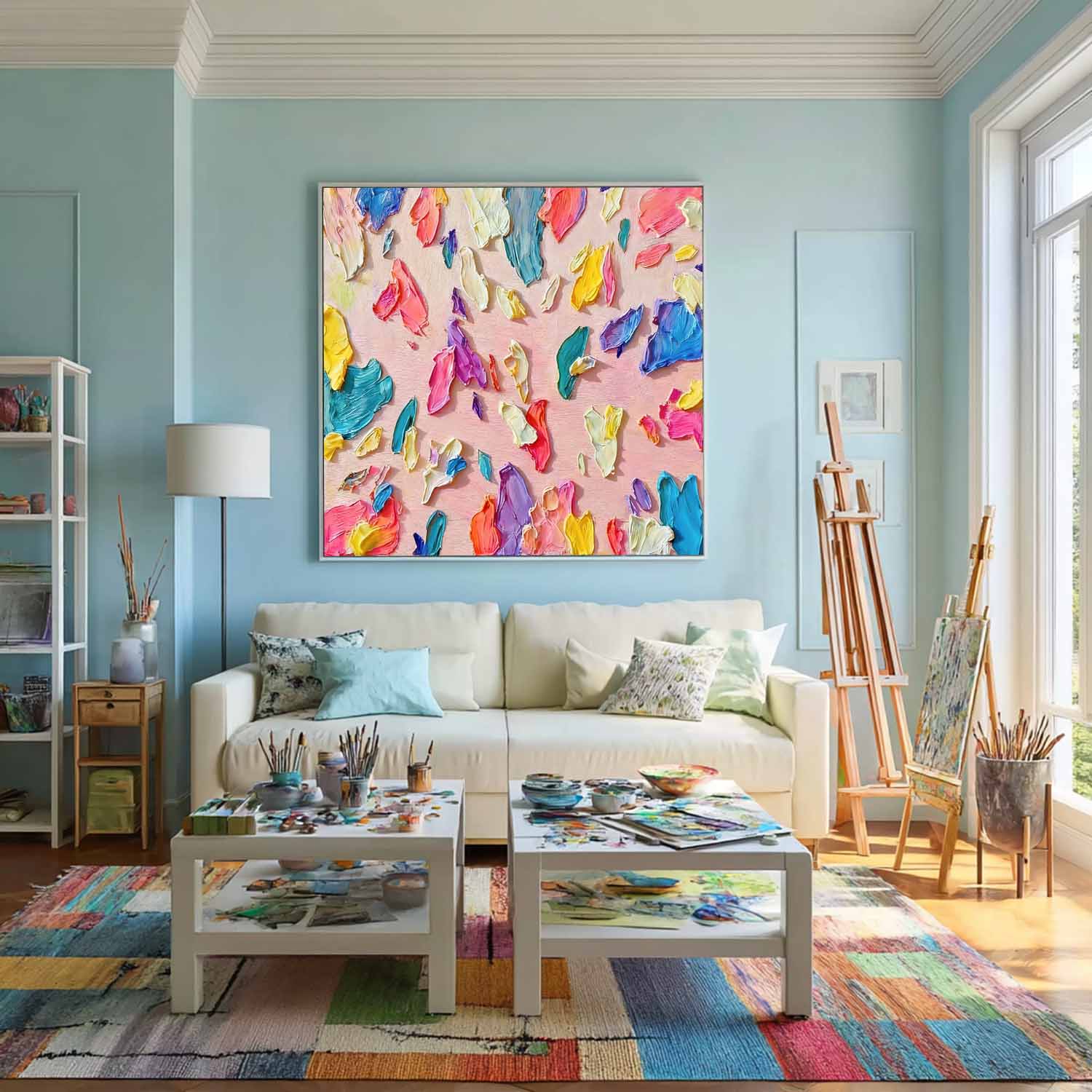 Abstract Canvas Art #AB774