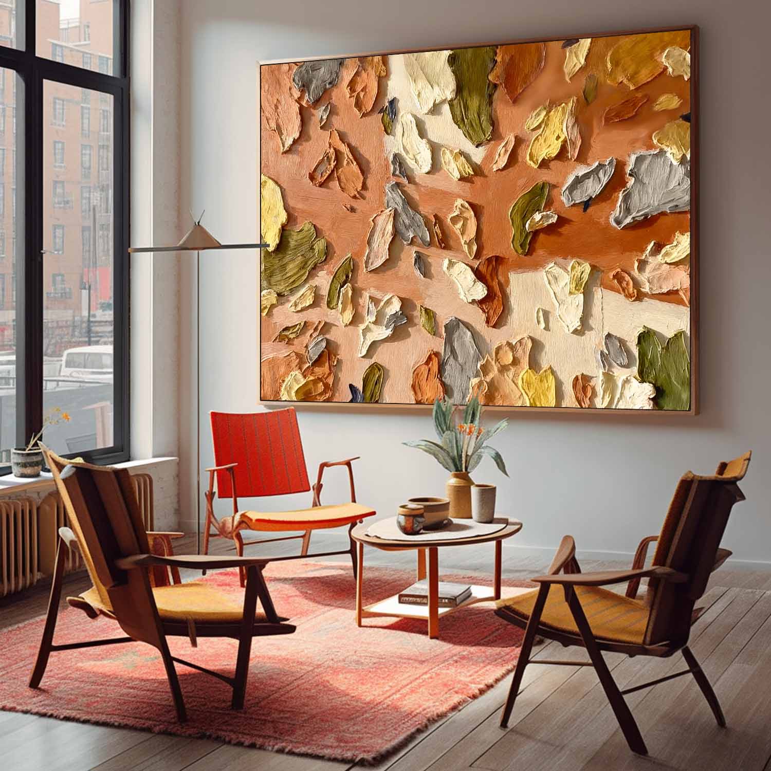 Abstract Canvas Art #AB785