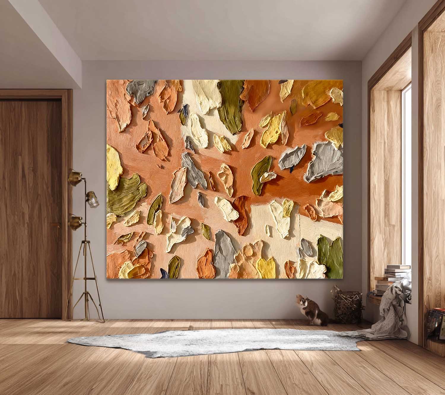 Abstract Canvas Art #AB785
