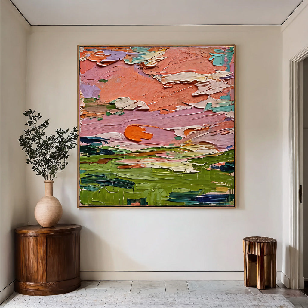 Abstract Canvas Art #AB815