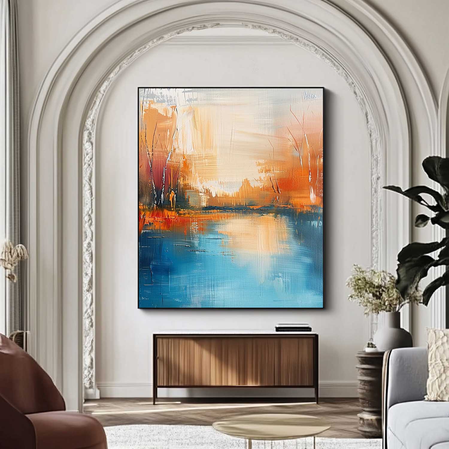 Abstract Canvas Art #AB646