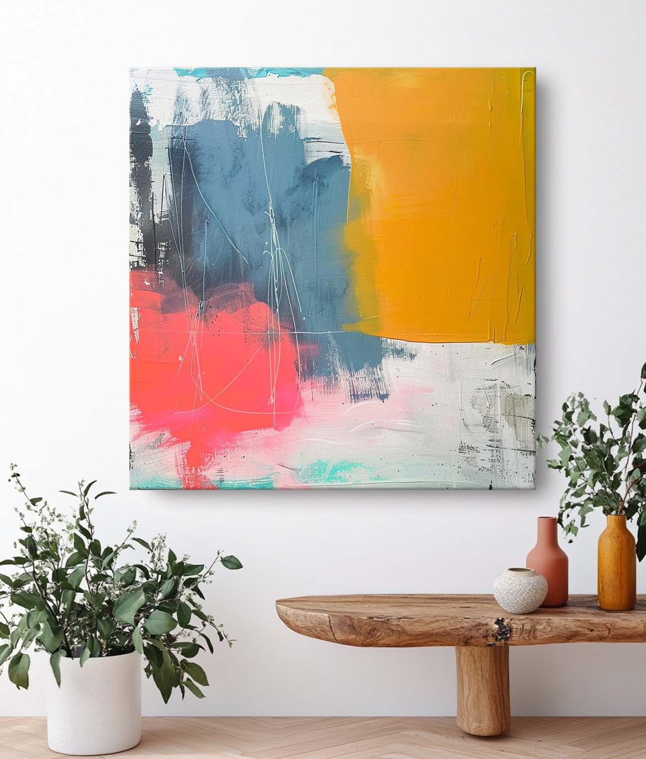 Modern Abstract Acrylic painting Graffiti Texture Painting Abstract Oil Painting Original Artwork Home Decor