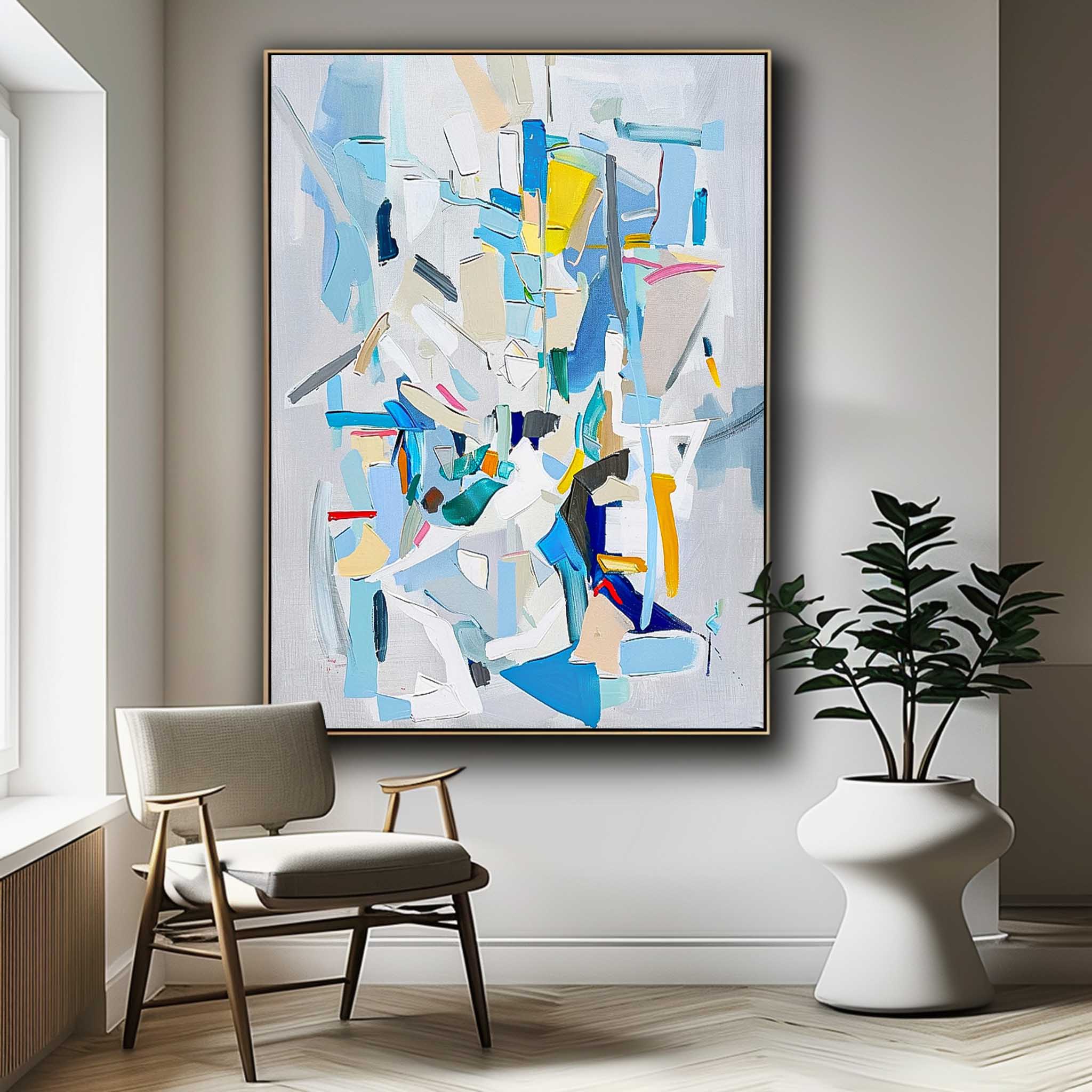 Amazing Abstract Art Thick Texture Large Art Modern Abstract Artwork Original Oil Painting On Canvas For Living Room