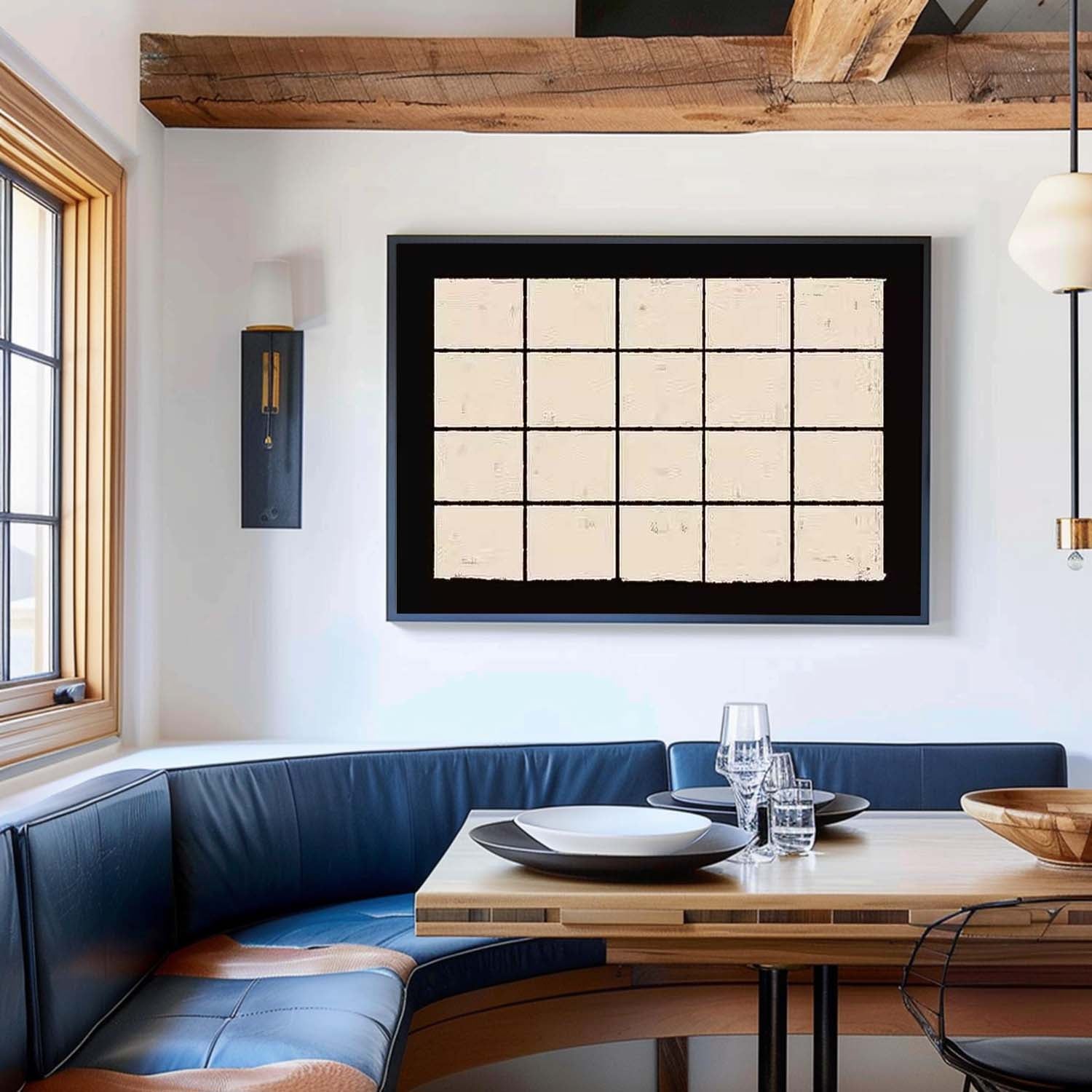 Geometry Large Wall Art Texture Abstract Oil Painting Original Minimalist Abstract Acrylic Painting Home Decor