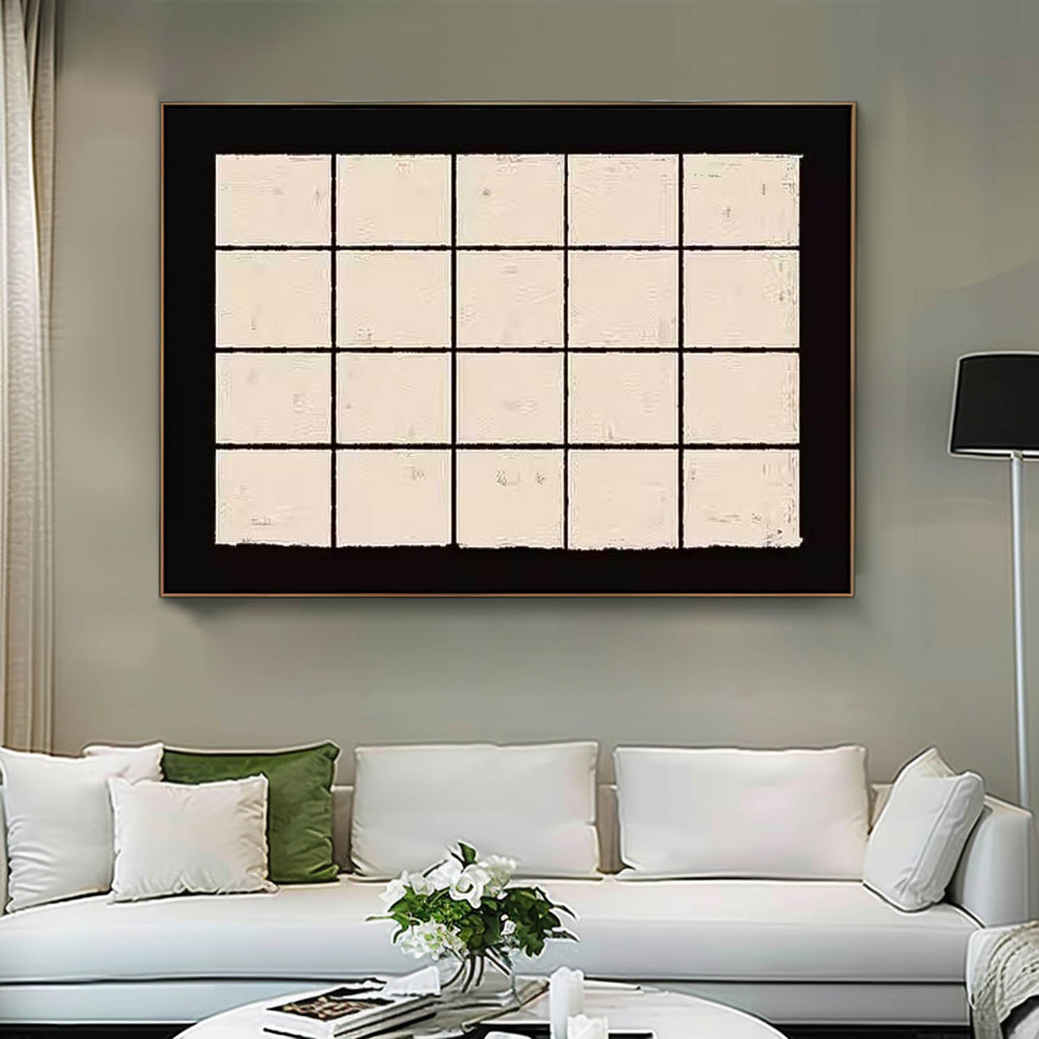 Geometry Large Wall Art Texture Abstract Oil Painting Original Minimalist Abstract Acrylic Painting Home Decor