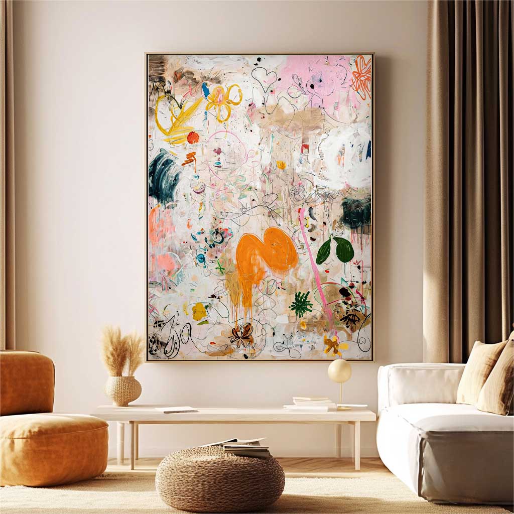 Abstract Canvas Art #AB805