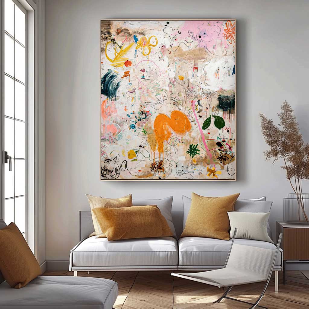 Abstract Canvas Art #AB805