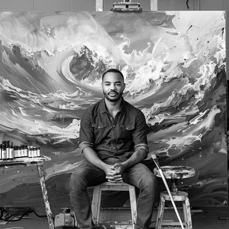 Contemporary Painter: Kingsley Hansen | Artismore 