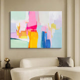 Abstract Painting On Canvas  Original Abstract Canvas Wall Art  Large Oil Painting On Canvas  Contemporary Painting For Living Room