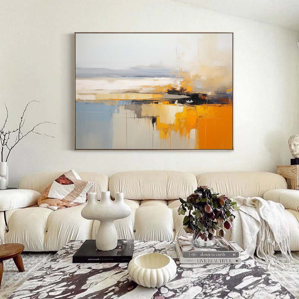 Abstract Oil Painting On Canvas landscape Original Painting Living Room Wall Art Decor