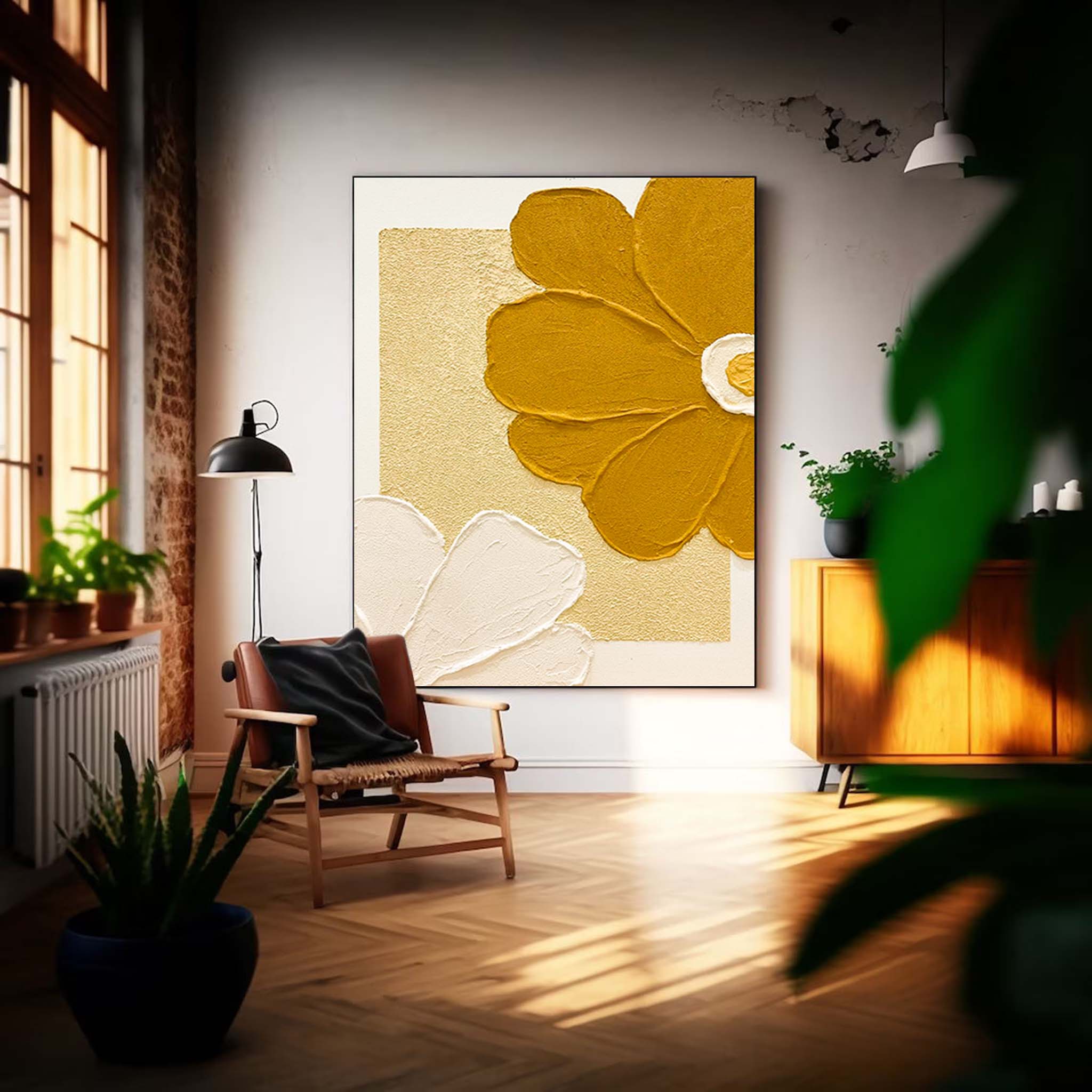 Flower Canvas Art #FL004