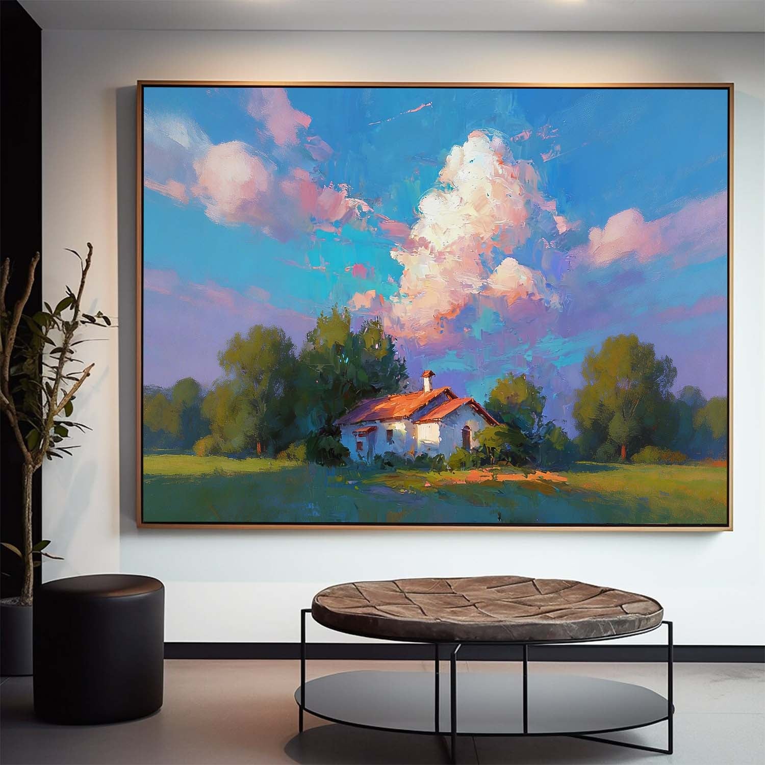 Landscape Canvas Art #LA097