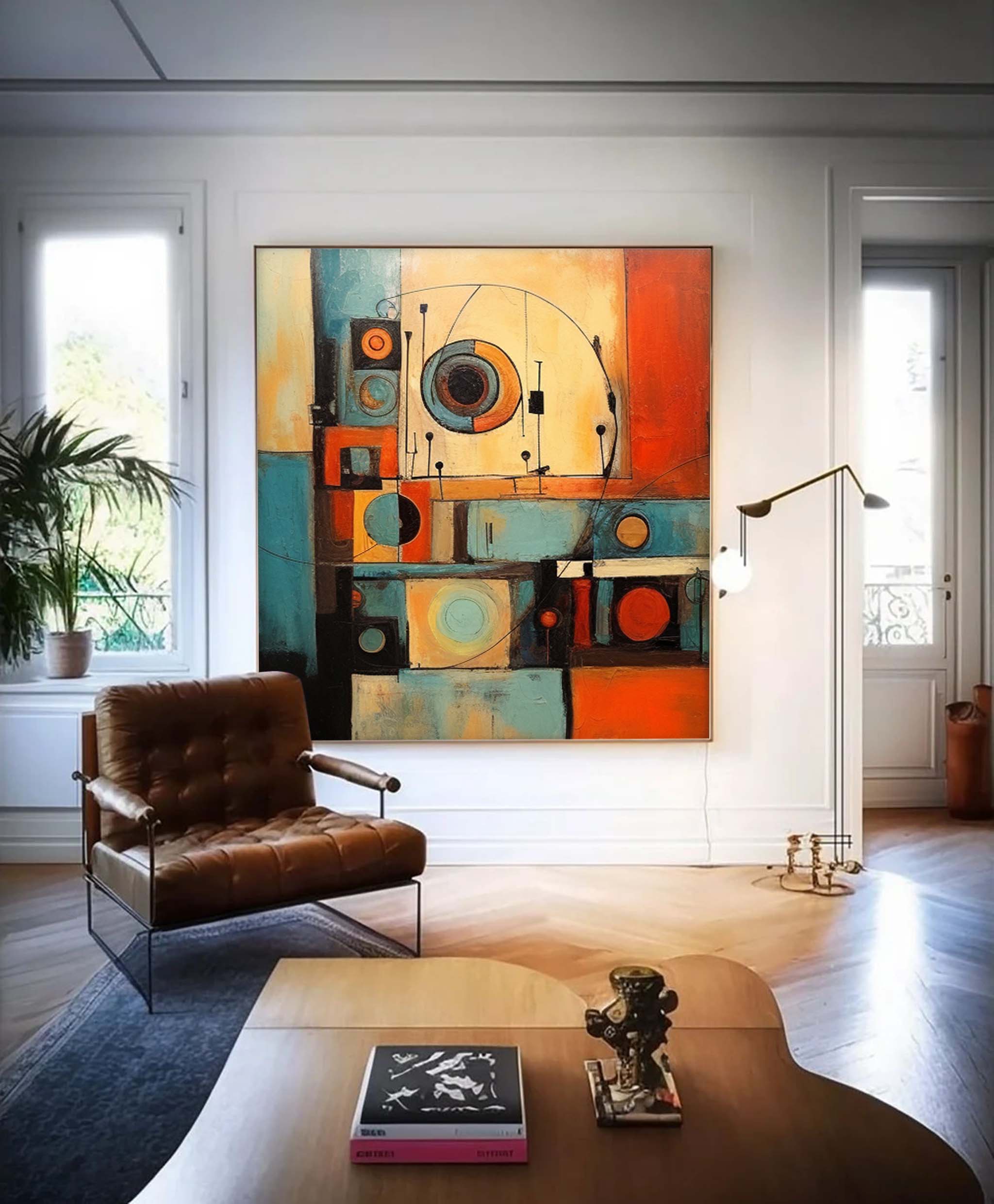 Color Original Large Abstract Acrylic Painting On Canvas Abstract Graffiti Oil Painting Modern Wall Art Home Decor