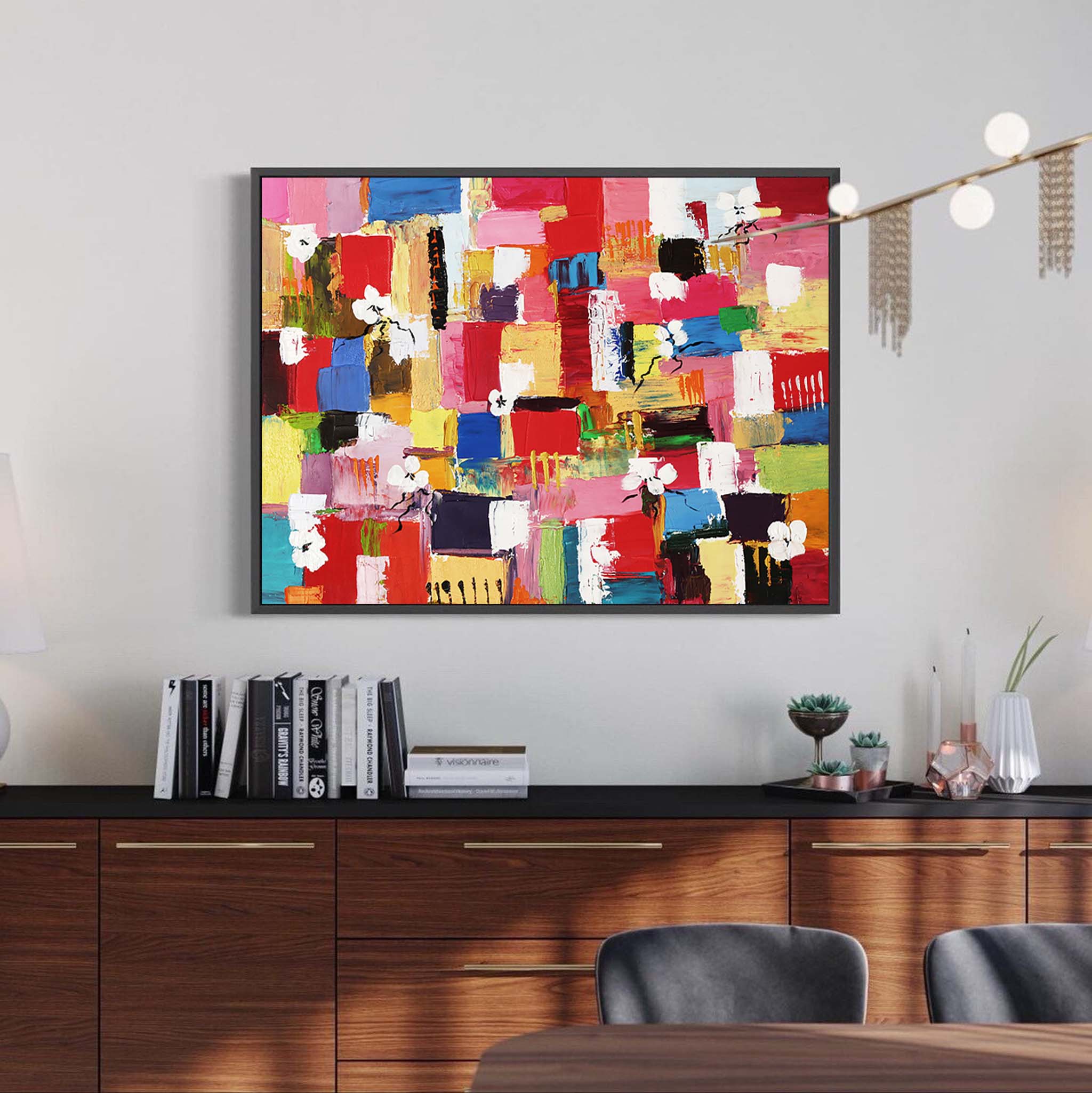 Abstract Canvas Art #AB255