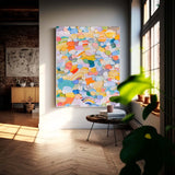 Abstract Canvas Art #AB249