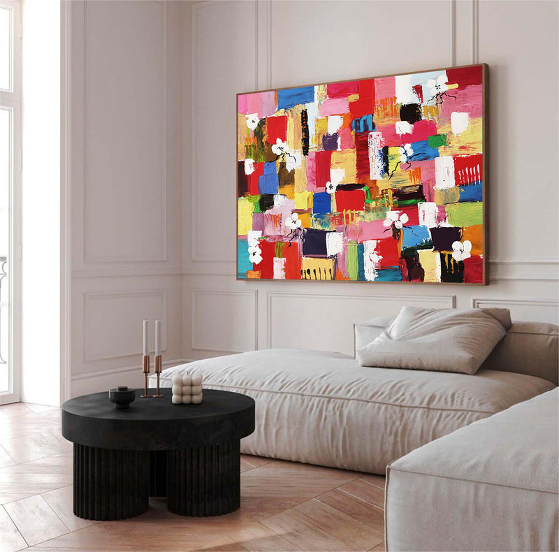 Abstract Canvas Art #AB255