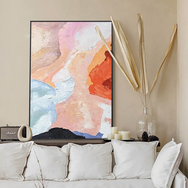 Minimalist Painting On Canvas Abstract Large Acrylic Painting Modern Wall Art For Living Room