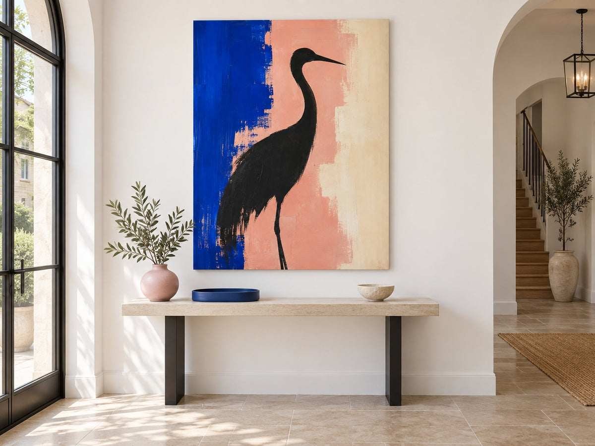 Minimalist Animal Wall Art For Modern Living Room And Entryway Decor