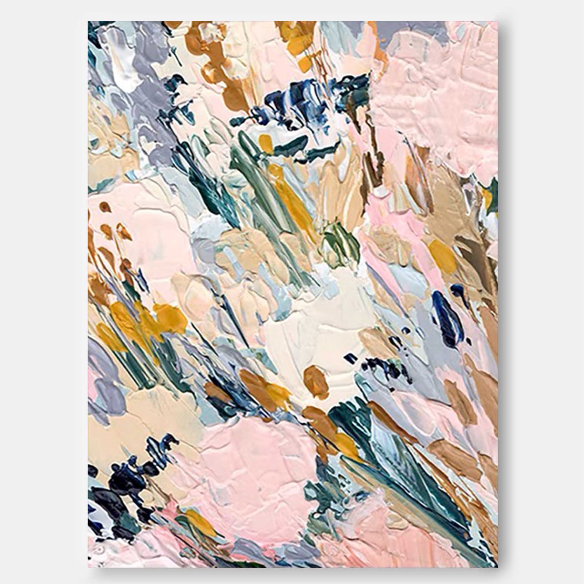 Modern Texture Oil Painting Canvas Large Abstract Painting Original Wall Art Home Decor