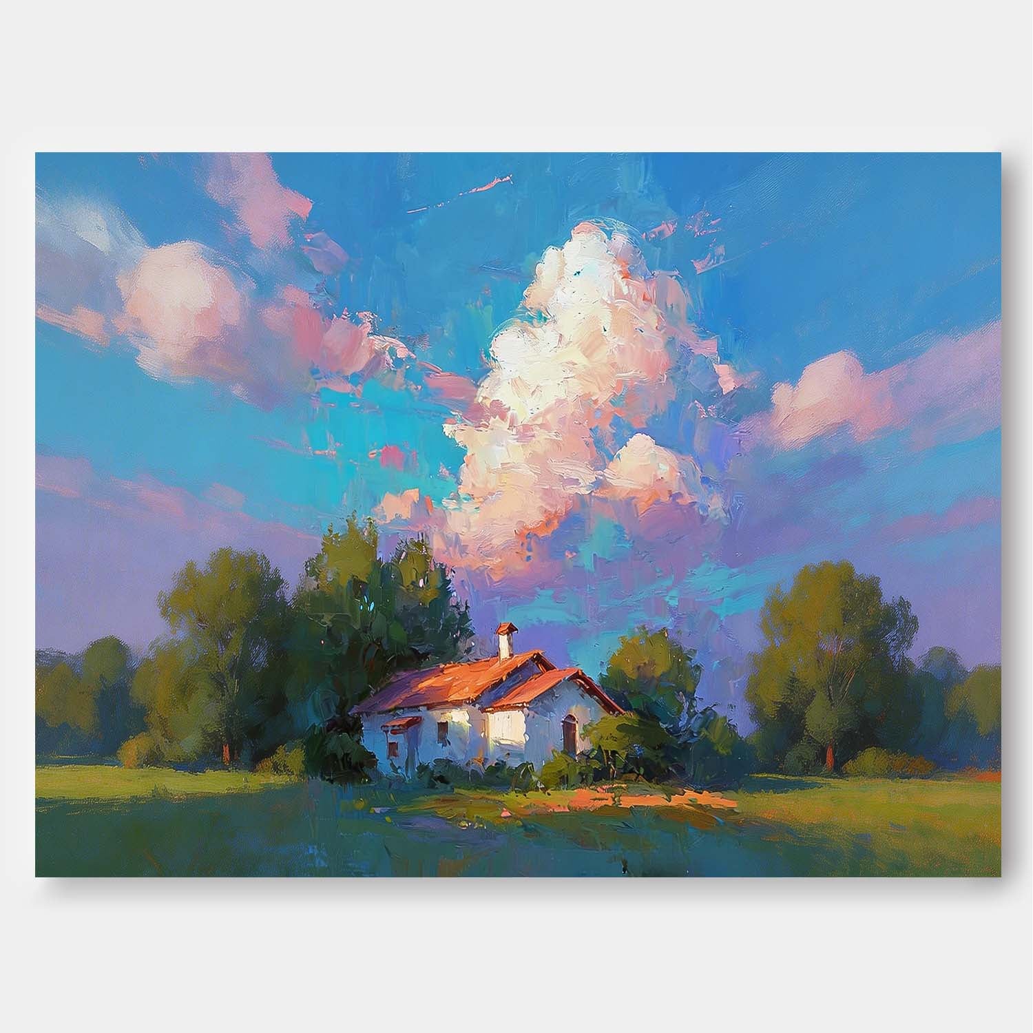 Landscape Canvas Art #LA097