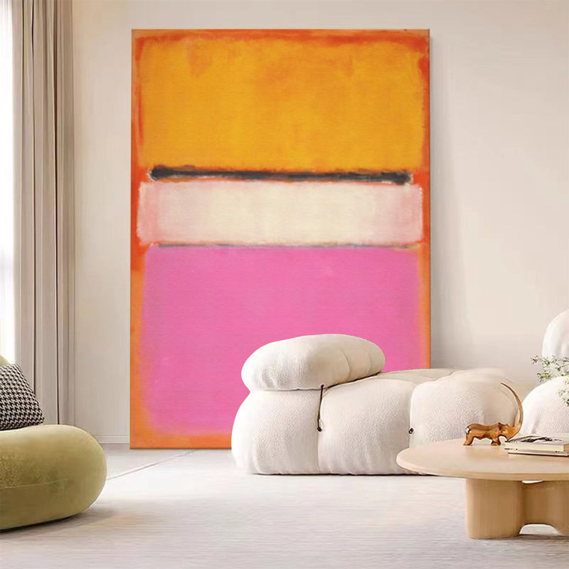 Minimalist Abstract Shapes Wall Art  Modern Color  Minimalist Color painting Living Room