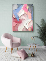 Original Oil Painting On Canvas Abstract Colorful 3D Textured Wall Art Living Room Fashion Decor Modern Art