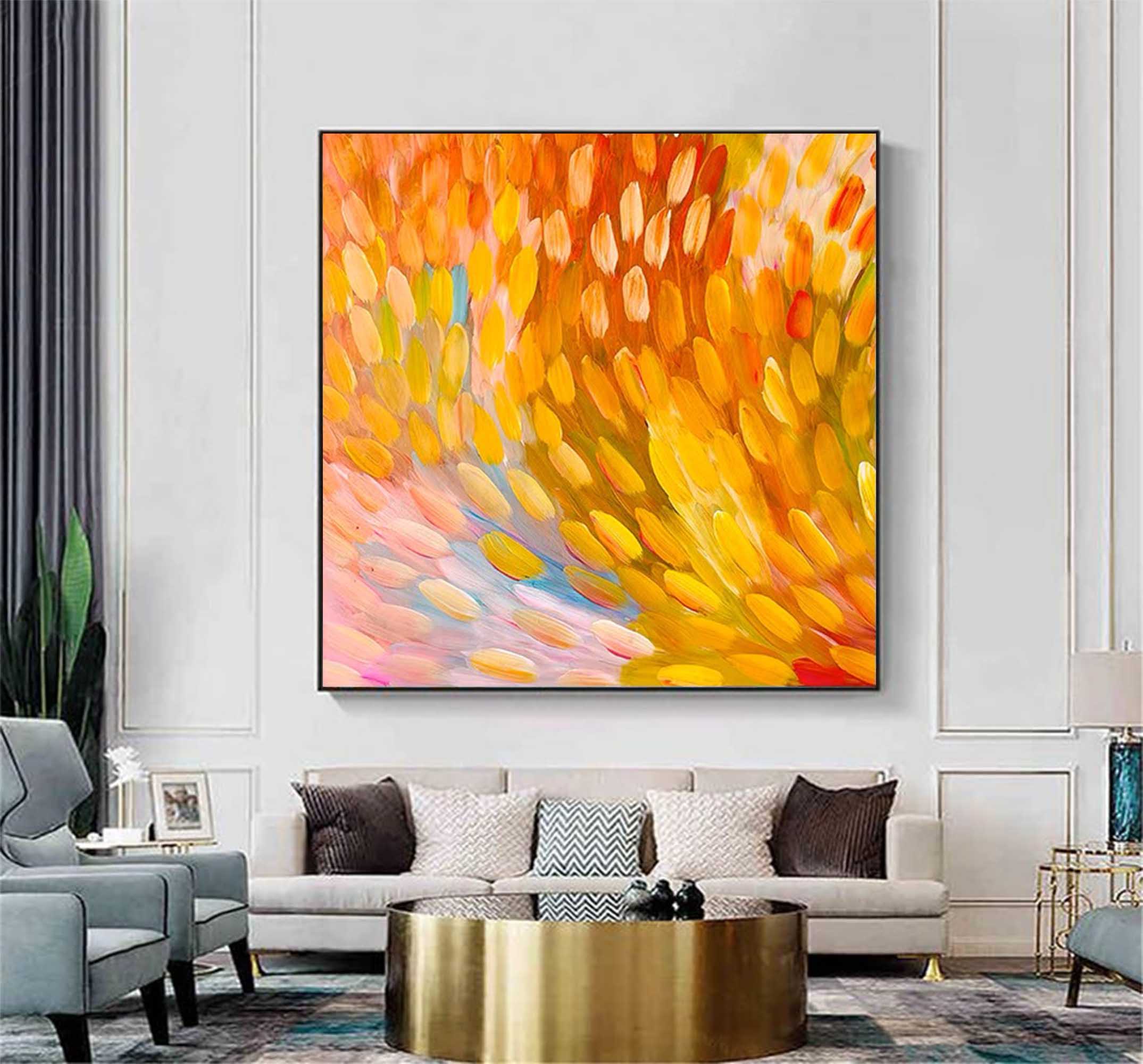 Texture Original Abstract Knife Oil Painting On Canvas Abstract Acrylic Painting Wall Art Colors Modern Art Home Decor