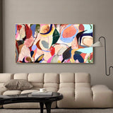 Original Abstract Colorful Painting On Canvas Modern Acrylic Painting Large Wall Art Home Decor