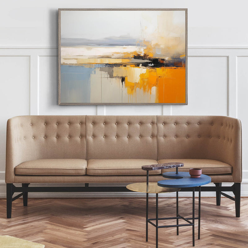Abstract Oil Painting On Canvas landscape Original Painting Living Room Wall Art Decor