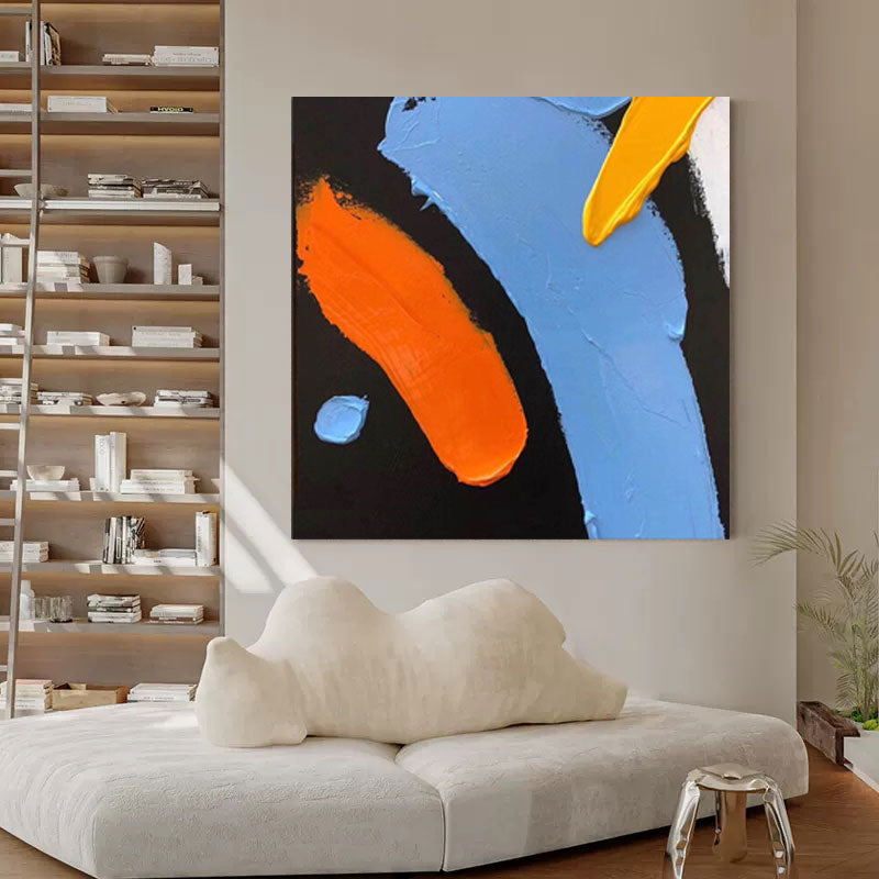 Original Canvas Wall Art Modern Abstract Acrylic Painting On Canvas Large Minimalist Art Home Decor