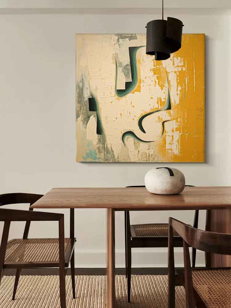 Modern Texture Abstract Acrylic Painting On Canvas Original Beige Canvas Wall Art Large Minimalist Art Home Decor