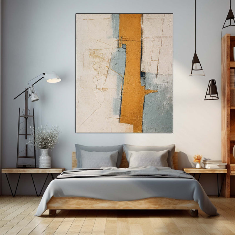 Large Original Abstract Oil Painting On Canvas Modern Texture Wall Art Home Decor