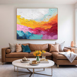 Vibrant Color Buy Abstract Paintings Online Original Wall Art Large Texture Abstract Oil Painting Home Decor