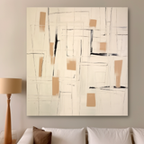 Abstract Minimalist Oil Painting Original Large Abstract Acrylic Painting On Canvas Modern Wall Art Home Decor