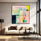 Warm Color Abstract Painting Canvas Original Abstract Art For Sale Contemporary New Painting Home Decor