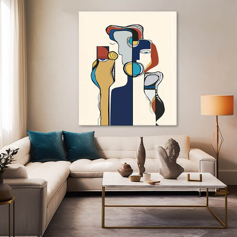 Large Acrylic painting Original Abstract Oil Painting On Canvas Modern Wall Art For Living Room