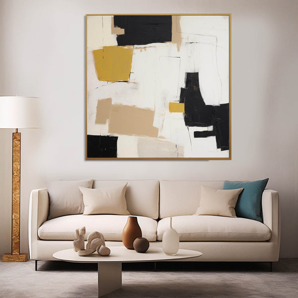 Abstract Oil Painting Farme Large Acrylic Painting On Canvas Original Modern Wall Art For Living Room